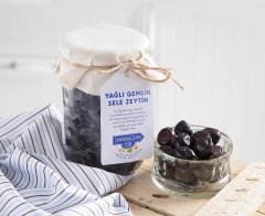 Gemlik Yağlı Sele Siyah Zeytin 380 Gr