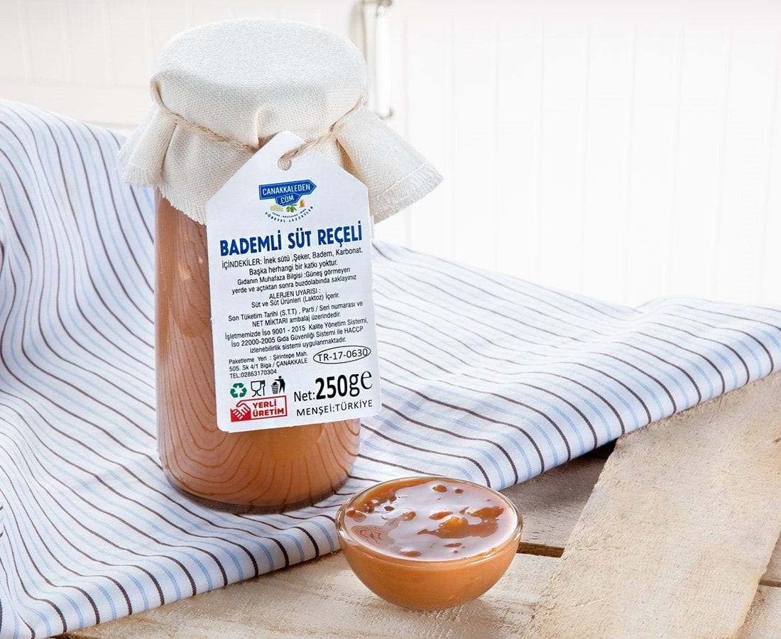 Bademli Süt Reçeli 250G