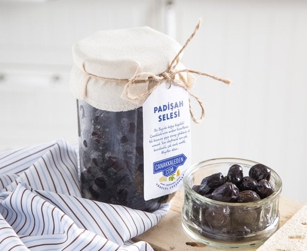 Özel Seri Padişah Sele Siyah Zeytin 380 Gr